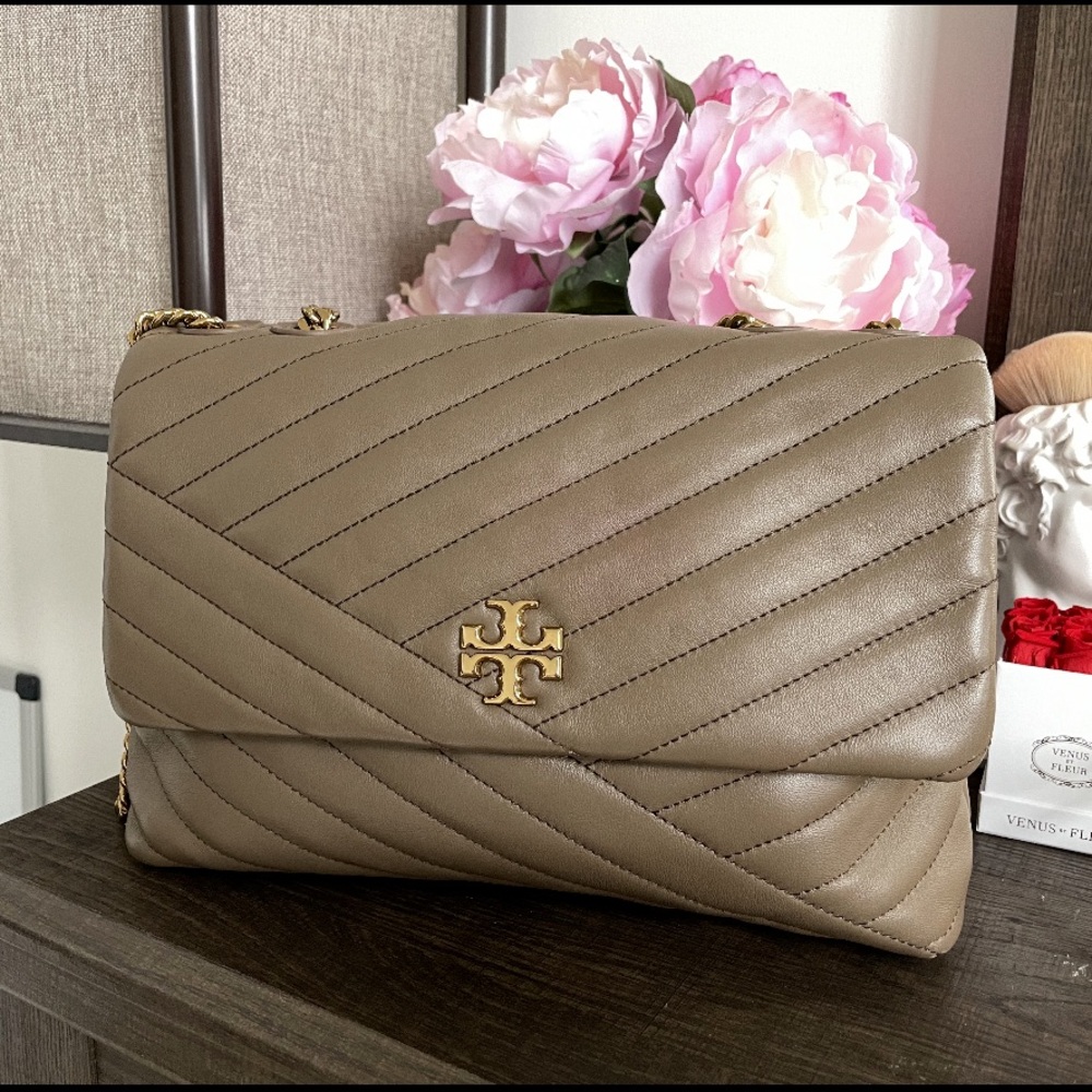 Tory Burch Kira chevron quilted convertible shoulder bag